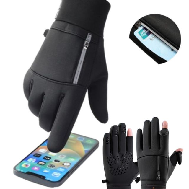 폰터치 카드수납형 네오플랜 방한 장갑 GOT-1005767