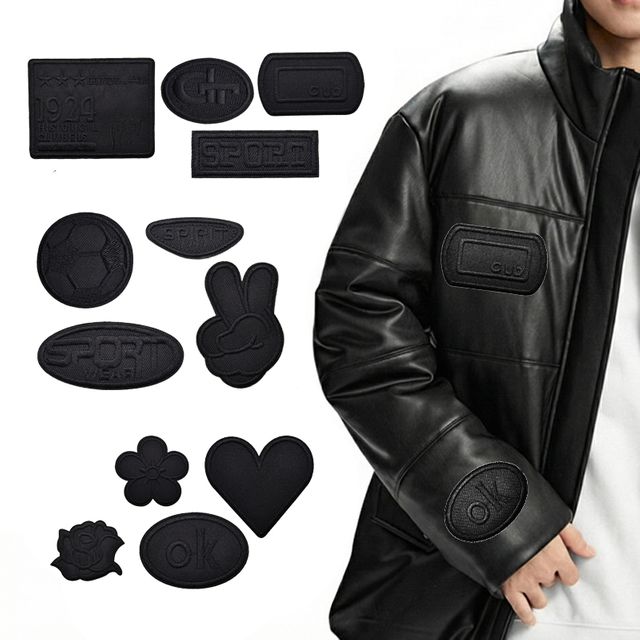 의류 옷 패딩 수선 스티커 와펜 자수 패치 테이프