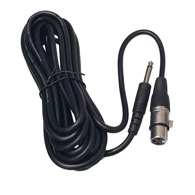 다와캐논01 마이크 연결선 5M 6.5mm 2극 AUX잭