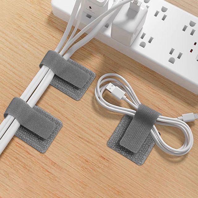 포라 케이블 정리 고정 부착 밴드 10개입 SD-251182