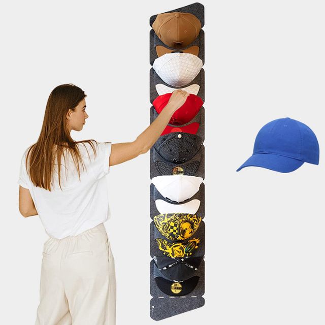 7칸 걸이형 모자 수납 포켓 정리 공간활용 행거주머니