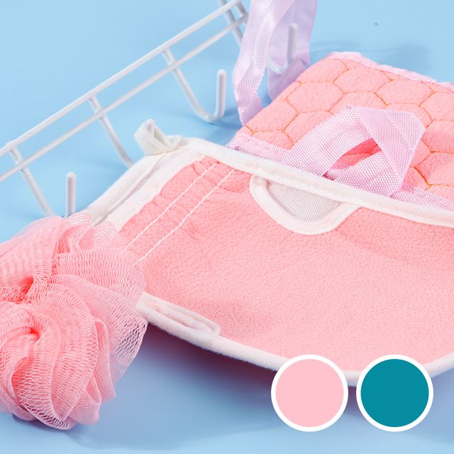 샤워 세트 셀프 때밀이 등밀이 바디 타올 타월 3종