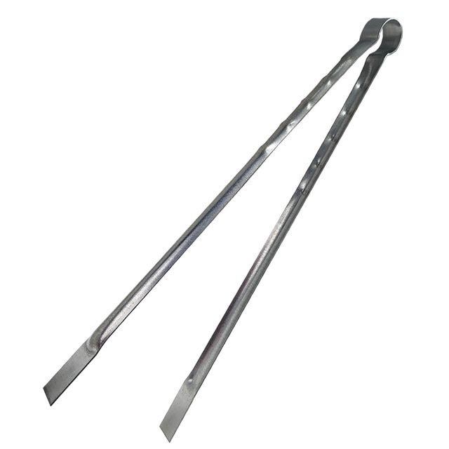 일본JEJ398 캠핑 숯불 아연 바베큐 집게 45cm