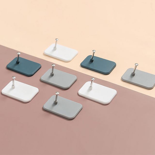 키밍 단색 욕실 후크걸이 다용도 걸이 소품 행거