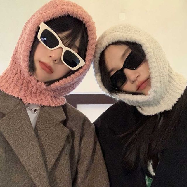 니트 바라클라바-후드 TD-1005082