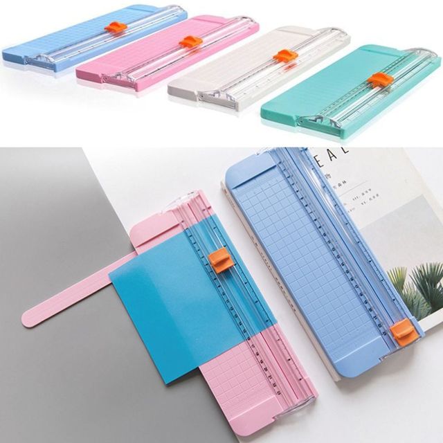 키밍 휴대용 미니 종이 컷팅기 수동 재단기 선택