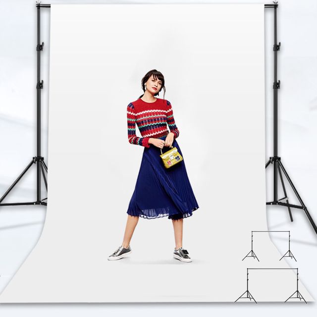 키밍 촬영 배경지 거치대 2X2M 2X3M 접이식 높이조절