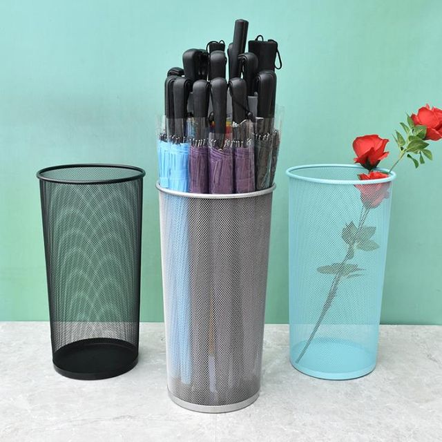 키밍 매쉬 심플 인테리어 우산꽂이 정리바구니