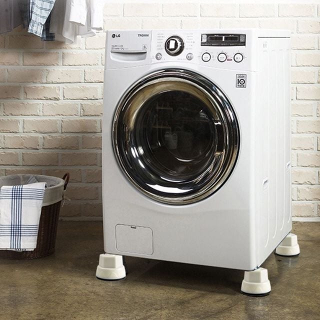 조절형 다용도 세탁기 받침대 4개 세트 진동감소용