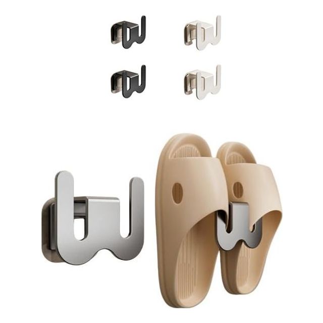 키밍 욕실 슬리퍼 걸이 2p 현관 실내화 정리대 슈즈랙