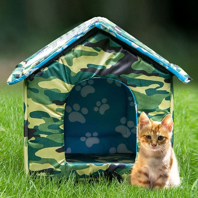 겨울철 길고양이 숨숨집 출산박스 실외 급식소