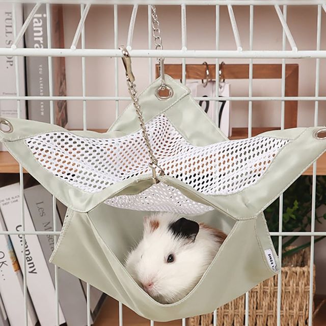 키밍 햄스터 여름 해먹 침대 여름 놀이터 다람쥐 집