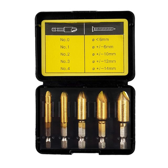 밸류40003 HSS강 반대탭 5P세트 히다리탭 빠꾸탭