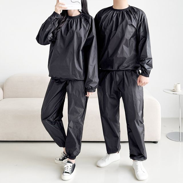 남녀공용 스웨드 땀복 운동복 세트 SD-1003633