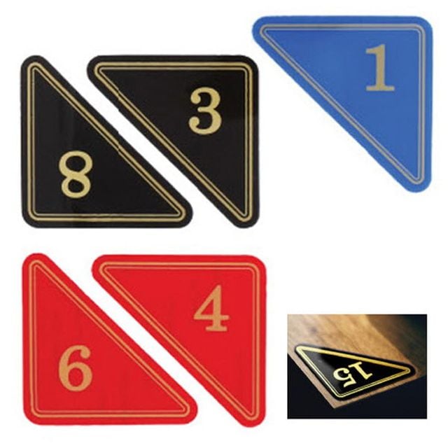 삼각번호판 연속번호 숫자판 10개포장 1에서