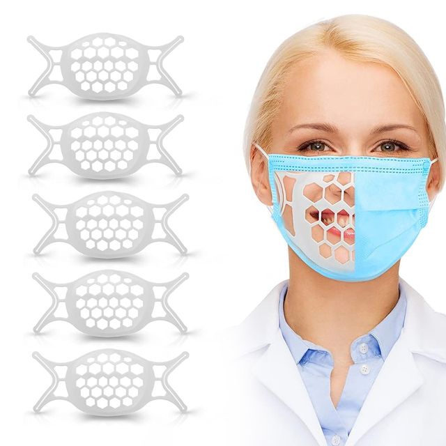 실리콘 마스크 이너가드 고정대 5개 형상유지 숨공간