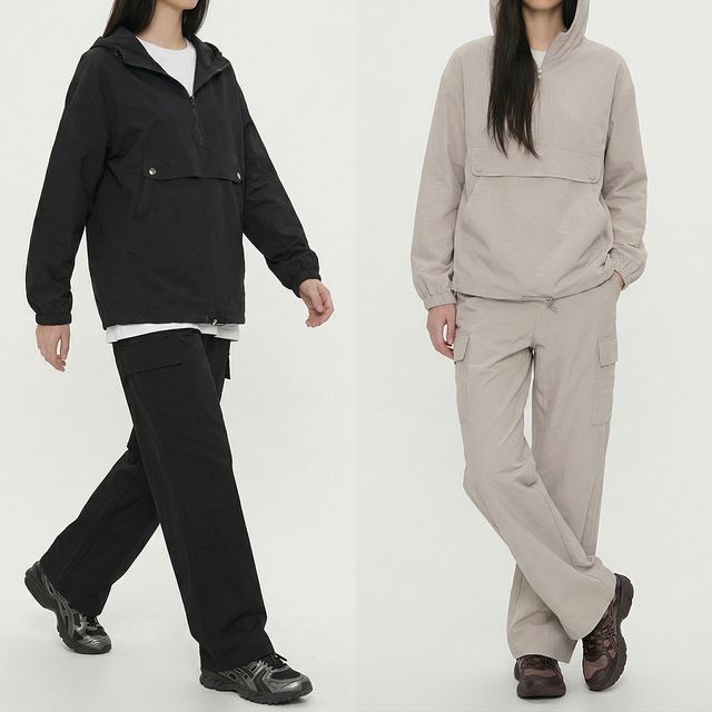 아노락 카고 와이드 팬츠 셋업 JEB-1006604