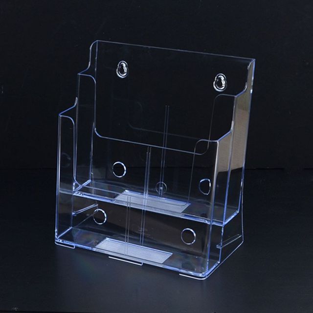 A4 꽂이 2단 카다로그꽂이 액자 쇼케이스 안내판(제작 로고 인쇄 홍보 기념품 판촉물)