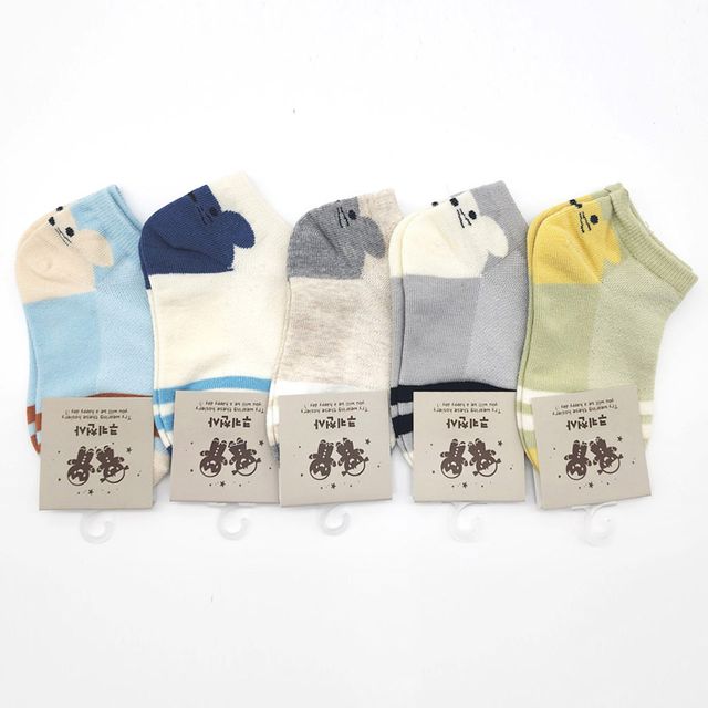 아동양말 귀욤 5켤레묶음 ELY-3028