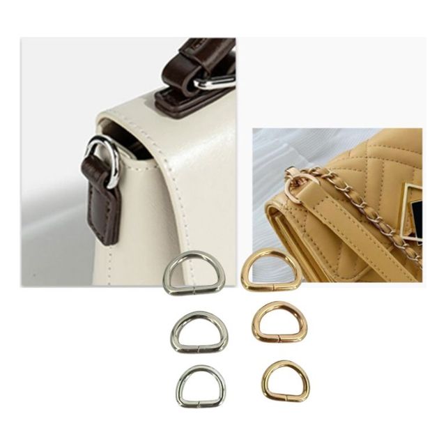 연결고리 D링 50개입 디링 가방고리 가로20mm높이13mm