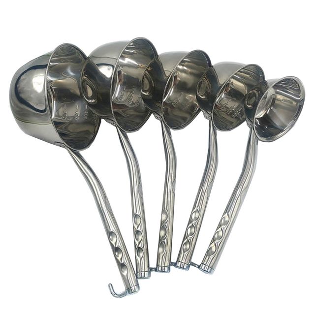 델키 골드 통샥구 미니핸들 5종택일 업소용 스텐 국자