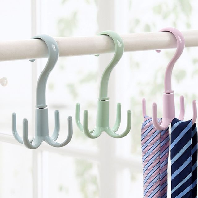 회전식 소품걸이 / 가방 모자 다용도 행거