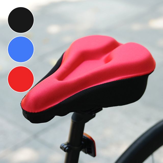 자전거 메모리폼 젤 쿠션 안장 커버 자전거의자