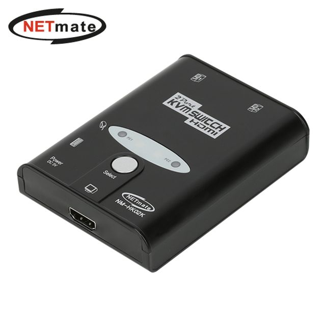 NM-HK02K HDMI KVM 2 스위치(USB케이블 포함)
