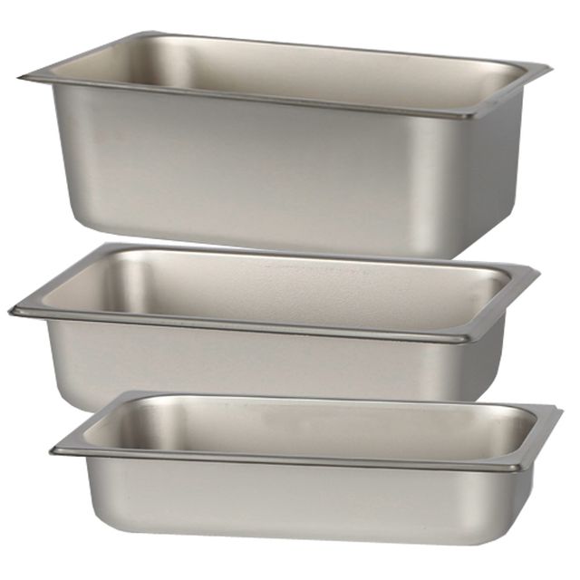진성 3분의1 스텐 밧드 3종택일 업소용 반찬통 바트