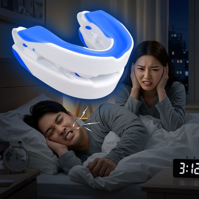 수면 마우스피스 치아갈이 방지 실리콘 보정 이빨보호