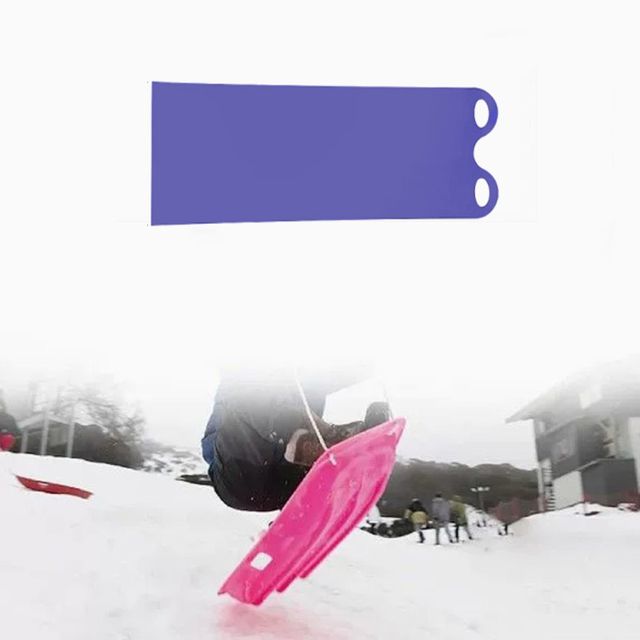 키밍 성인용 휴대용 눈썰매 잔디썰매 스키 137x42cm