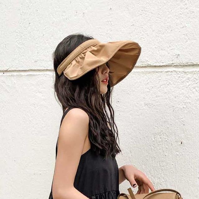 W 여성 바캉스 여름 패션 모자 챙큰 낚시 외출 썬캡
