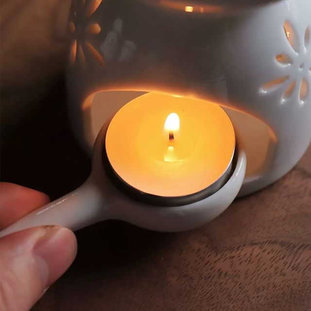 세라믹 캔들 홀더 2p 촛대 트레이 받침대 캔들용기