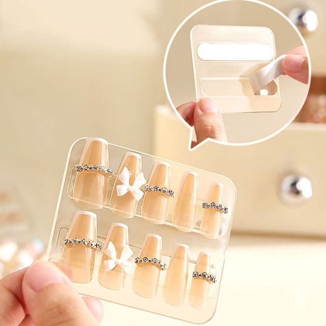 네일 소품 정리함 데스크 수납 보관함 네일 재료 정리박스