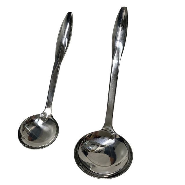 델키 디오 국자 2종택일 스텐국자 손잡이가 묵직한