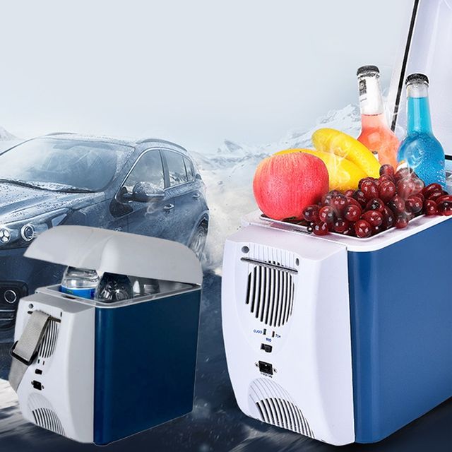 차량용 대용량 캠핑쿨러 7.5L 냉온장고 아이스박스