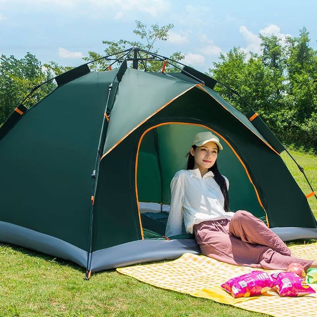 캠핑 원터치 텐트 2-3인용 피크닉 낚시 야외 하우스