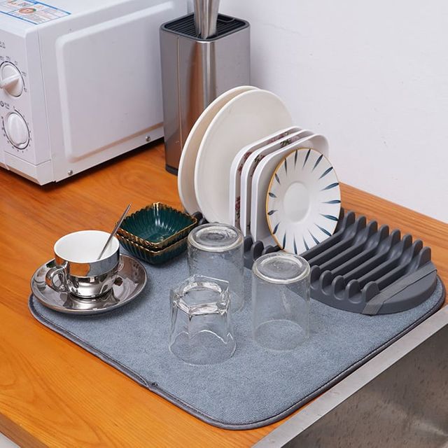 식기 건조매트 건조대 그릇 선반 주방 싱크대 물빠짐