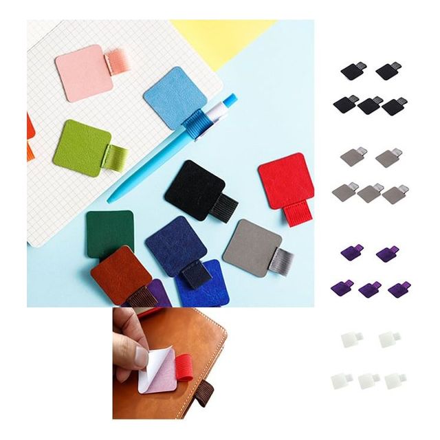 키밍 다이어리 펜홀더 5P 접착식 (만 14세 이상 사용)