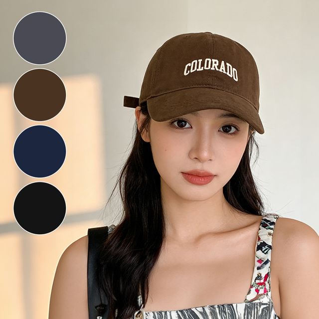 캡모자 얼굴작아보이는 소두모자 레터링 커플모자 여성볼캡