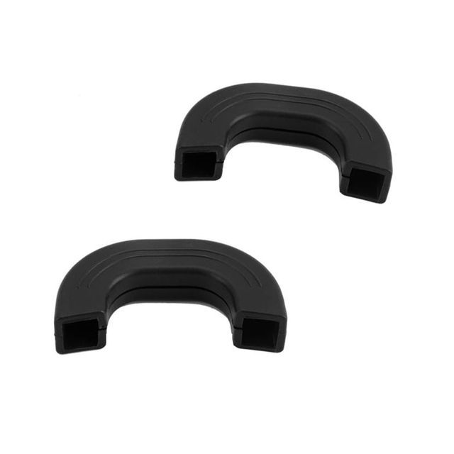 실리콘 냄비 손잡이 커버 2개 세트 U형 핸들 보호대