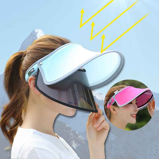 여름 썬캡 쿨링 페이스 마스크 골프 등산 모자 그늘