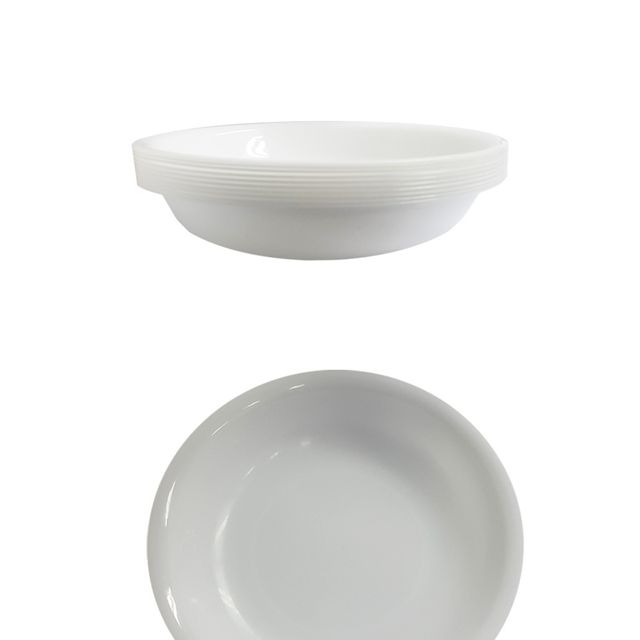 다회용 반찬그릇 일회용기 접시 중3호 10개