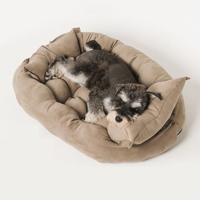 다용도 방석 쿠션 L 애견 매트 접이식 침대 잠자리