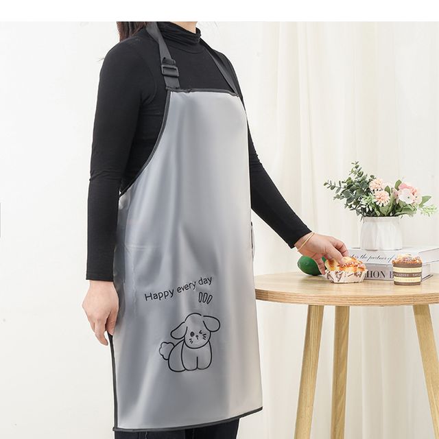 TPU 멀티포켓 방수 주방 앞치마 HM-1005356