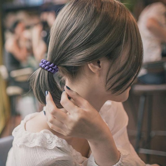 자국없는 전화줄 헤어밴드 머리끈 세트 GOT-1006248