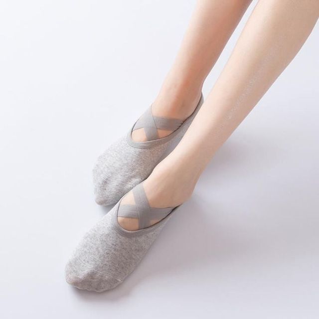 키밍 논슬립 필라테스 요가 양말 토삭스 세트