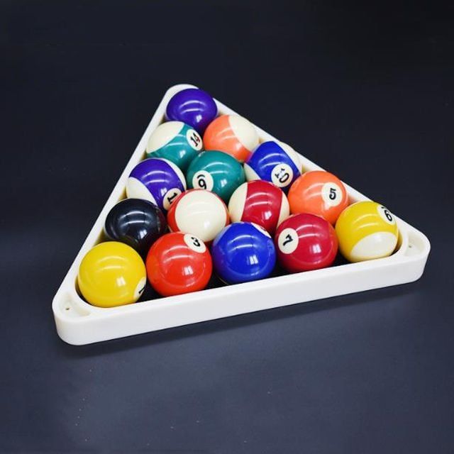 키밍 삼각형 수지 당구프레임 진열대 당수용품