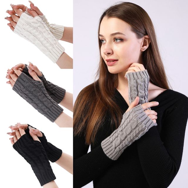 꽈배기 디자인 오픈형 핸드워머 URD-445