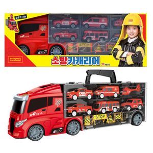 어린이 장난감 미니카 자동차 소방차 카 캐리어 트럭